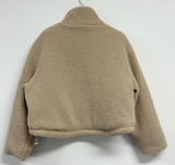 TEDDY CURLY🤎CUTIE PETIT ZIP UP 🤎🧸🐏3COLOR