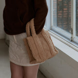 Shearing Tote Bag_Brown