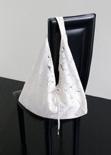 Jeanne Suede Shoulder Bag_Ivory