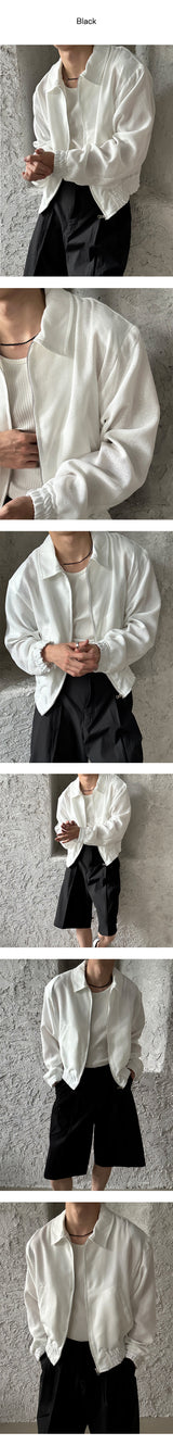[S/S] ベーシックハーフバンディングショートスラックス（2color）