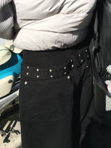 Kerry Backstud Belted Balloon Pants (2c)