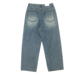 No.0943 diagonal line denim PT