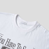 ハッピーピクチャープリンティング半袖Tシャツ