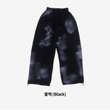 (Unisex) モルティオプリンティドストリングスリットパンツ