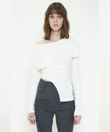 DEFORMATION OFF SHOULDER TOP