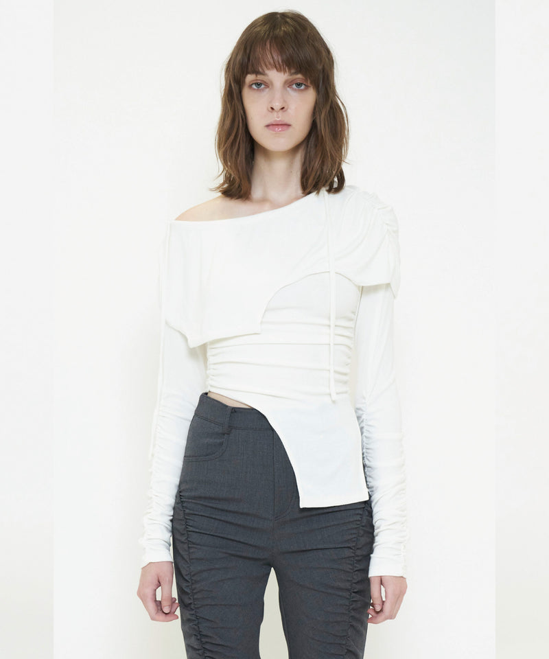 DEFORMATION OFF SHOULDER TOP