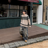 デロンカーゴワイドデニムパンツ