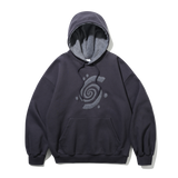Swirl Logo Fleece Hoodie (CHARCOAL)