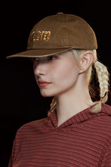 SNOW LOGO CAP / BROWN