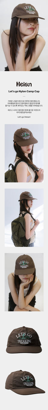 【limited price】Let's Go Nylon Camp Cap Trekking 