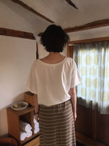 サンセットナンバリングTシャツ (2color)