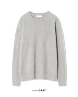 [Unisex] Angora round neck knit(7color)