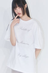 PALETTE HOTFIX OVERFIT T-SHIRT WHITE