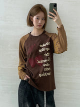Woke Raglan Overfit T-shirt