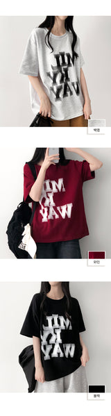 ハンドミルキー半袖Tシャツ