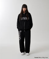mah カットオフアップリケスウェットパンツ
