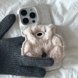 SUN CASE PATCH COZY BEAR IVORY