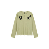 PATCH WAFFLE HENLEY NECK Long sleeves(JTOWHL-0001)