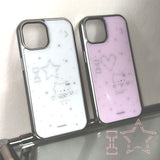 Key Charms SET) Lovely Angel Kitten MagSafe iPhone Case 