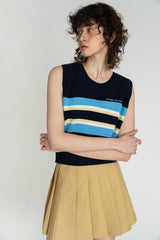 New roman skirt_mustard