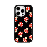 [MADE] mushroom epoxy bumper case - black red