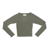 Deep v neck T