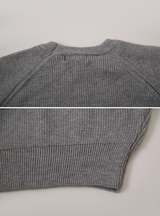 JF Slit Round Rib Loose Knit (5color)
