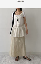 Somi See-through Frill Sleeveless Blouse