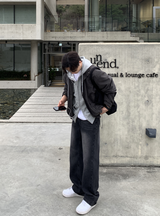 Decrab Washed Light Overfit Night Jacket