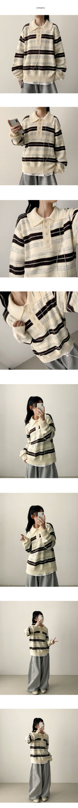 Fron Soft Pogun Dangara Carasnap Knitwear