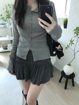 Pound lace cardigan (3 colors)