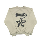 サンクススタースウェットシャツ-KHAKI