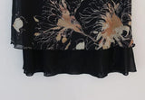 MELLA FLOWER DOUBLE LAYERED SKIRT