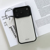 SUN CASE GRAPHIC STRIPE WHITE