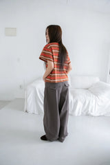 fall button pocket wide pants(2colors)