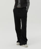 スタッドポイントカッティングトラックパンツ [BLACK]