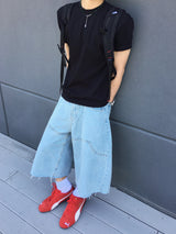 フォイルカーペンターバミューダデニムパンツ 2C