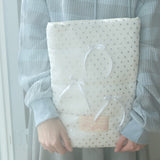Pillow Notebook Pouch_dot white