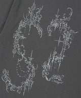 HEART TATTOO TEE_CHARCOAL
