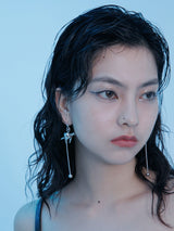 Teeth Drop  S925  Earrings 