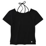 KIRSH プレーンダブルレイヤードTシャツ 【ブラック】