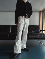 Void Dirty Washed Flare Denim Pants
