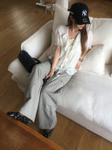 Pigment balloon cargo pants