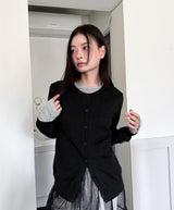 AOI ベーシックカーディガン