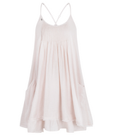 Vintage Gauze Frilled Dress