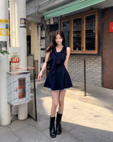ライクニットショールミニドレス