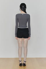RUBY HOOK SHORTS (SS ver.) black
