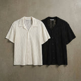 Geometric Openwork Shirt