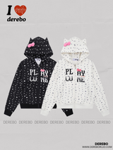 Sweetie Girl Hood Sweat Zip-Up