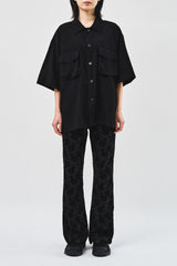 (W) Rose Jacquard Pants (2color)